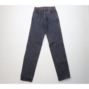 Deadstock Vtg 80s 90s Calvin Klein Mens 28x36 Pigment Overdye Western Jeans USA